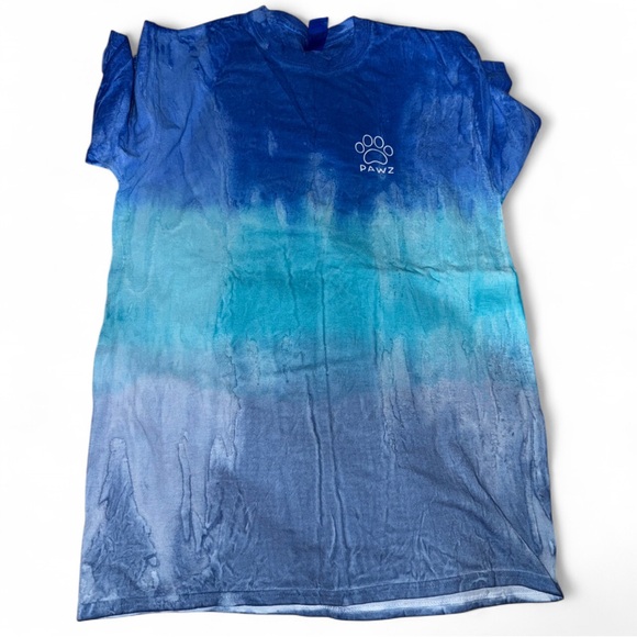 PAWZ Tie Dye Ombre Tshirt - Picture 2 of 5
